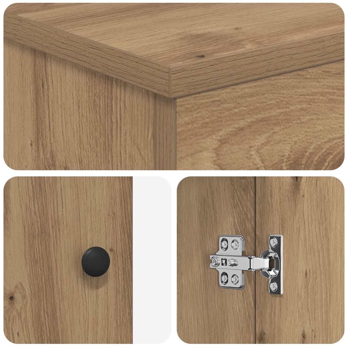 Mobile da bagno con lavabo Rovere Artigianale 54 x 35 x 83 cm | homemem39