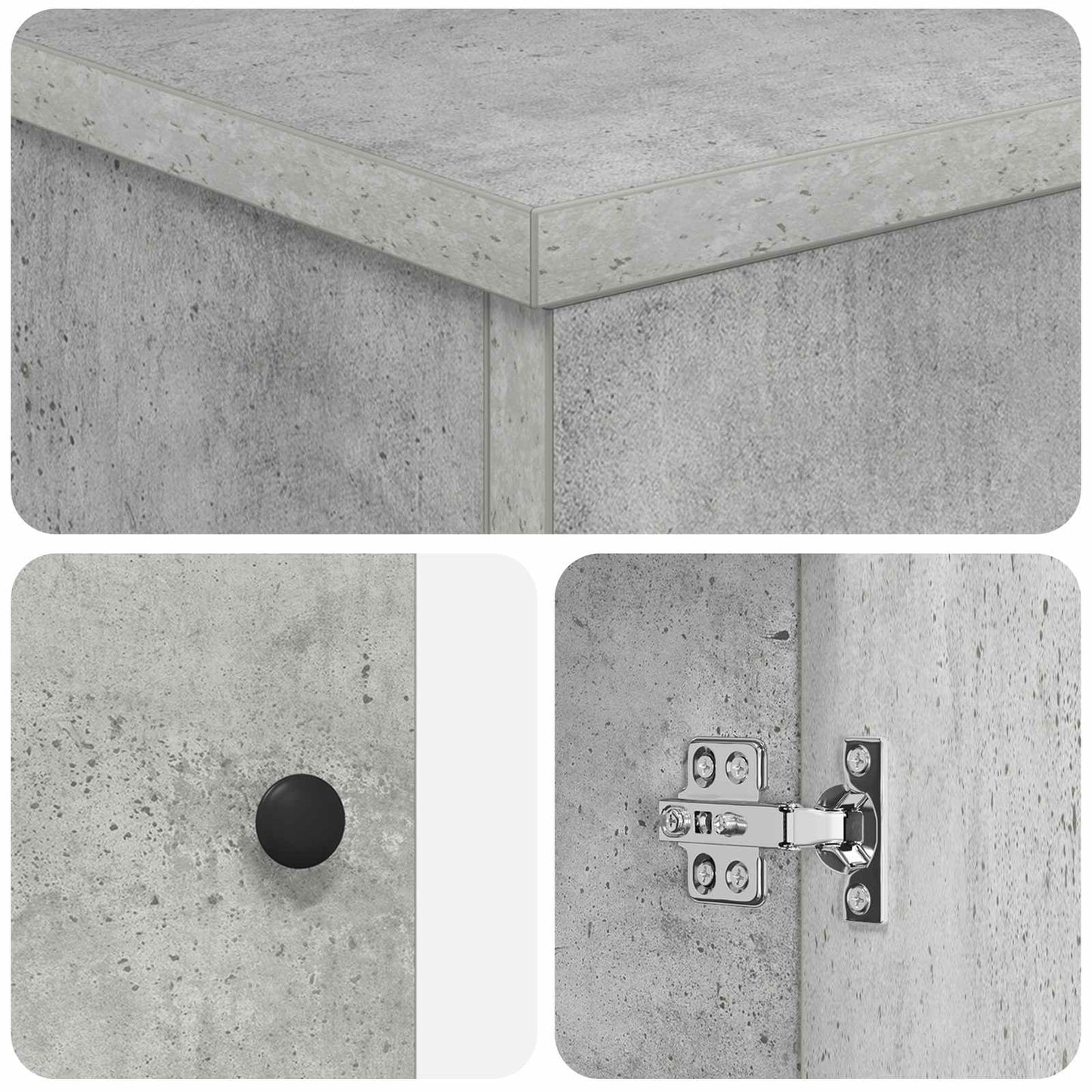 Mobile da Bagno Grigio Cemento 54 x 41 x 70 cm | homemem39