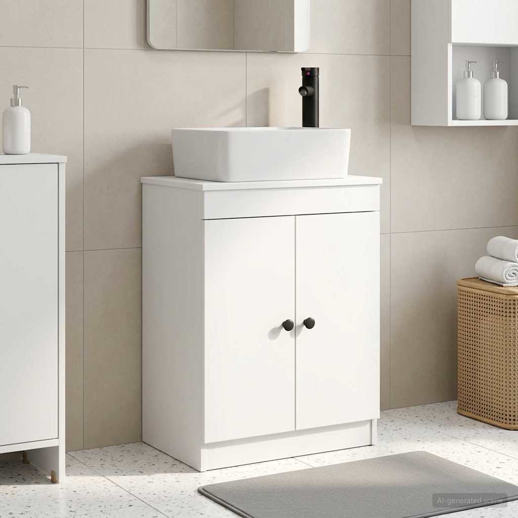 Mobile da bagno con lavabo Bianco 54 x 35 x 83 cm