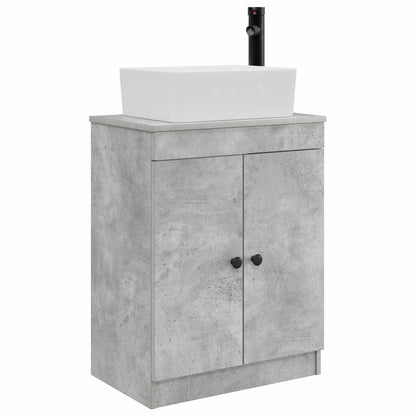 Mobile da bagno con lavabo Grigio Cemento 54 x 35 x 83 cm | homemem39