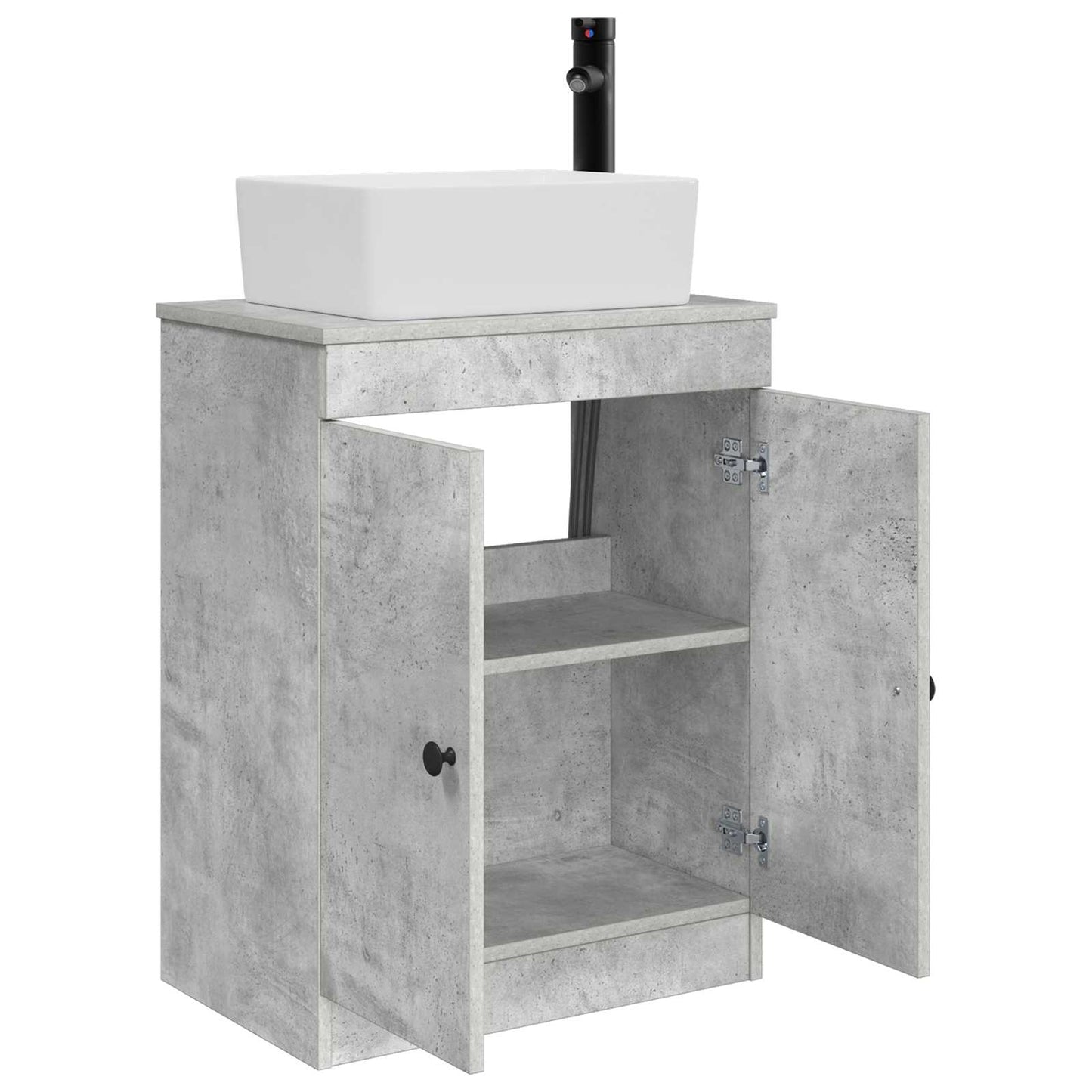 Mobile da bagno con lavabo Grigio Cemento 54 x 35 x 83 cm | homemem39