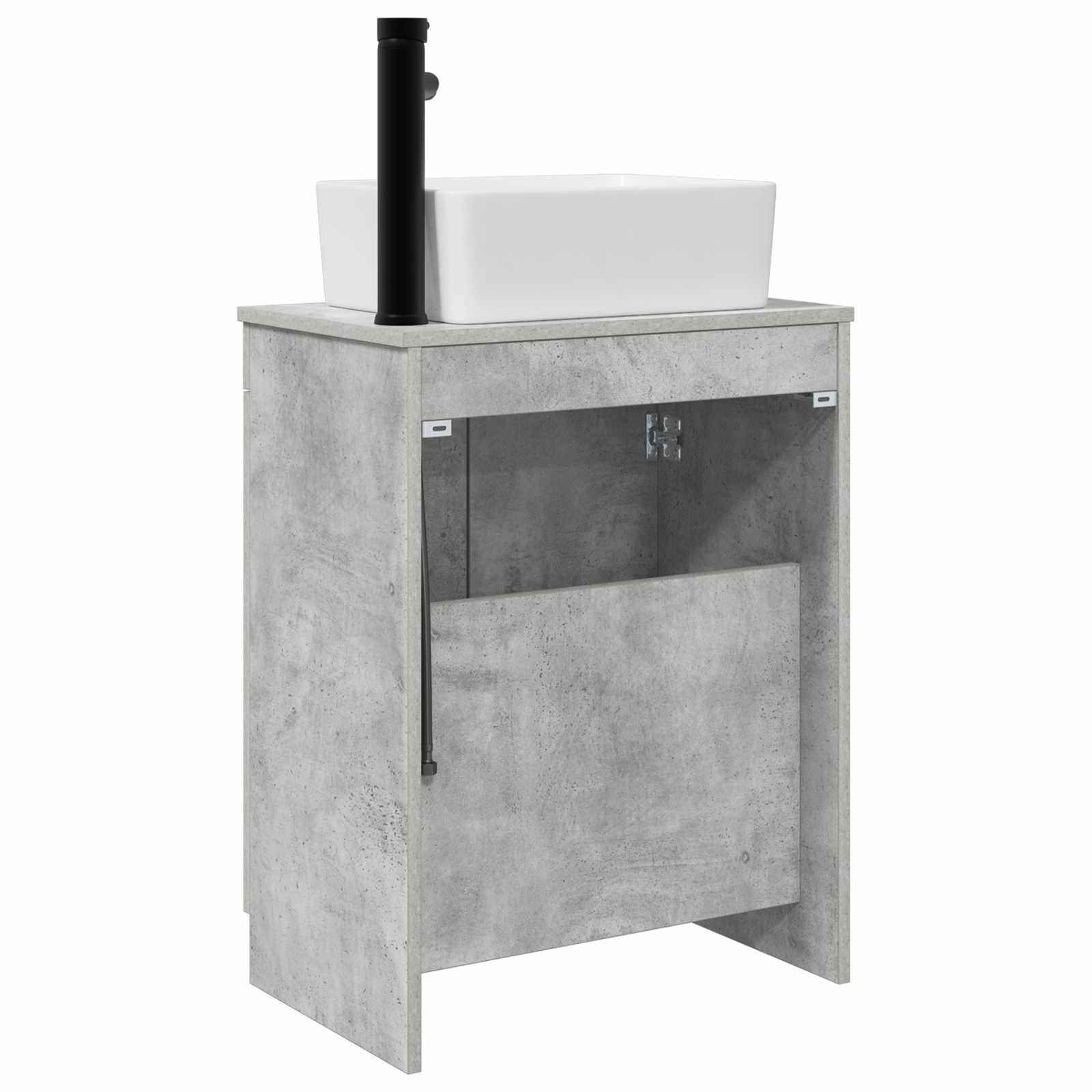 Mobile da bagno con lavabo Grigio Cemento 54 x 35 x 83 cm | homemem39