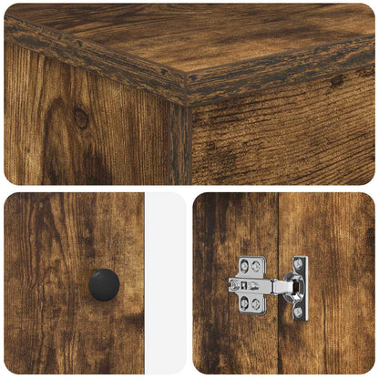 Mobile da bagno con lavabo Rovere Fumo 54 x 35 x 83 cm | homemem39