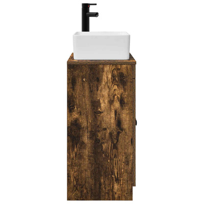 Mobile da bagno con lavabo Rovere Fumo 54 x 35 x 83 cm | homemem39