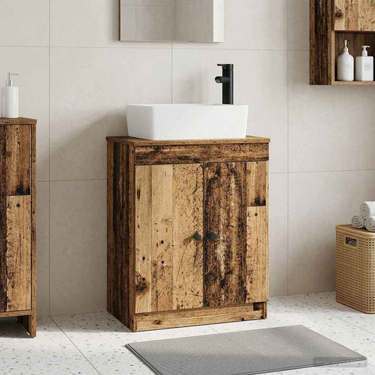Mobile da bagno con lavabo Legno antico 54 x 35 x 83 cm | homemem39