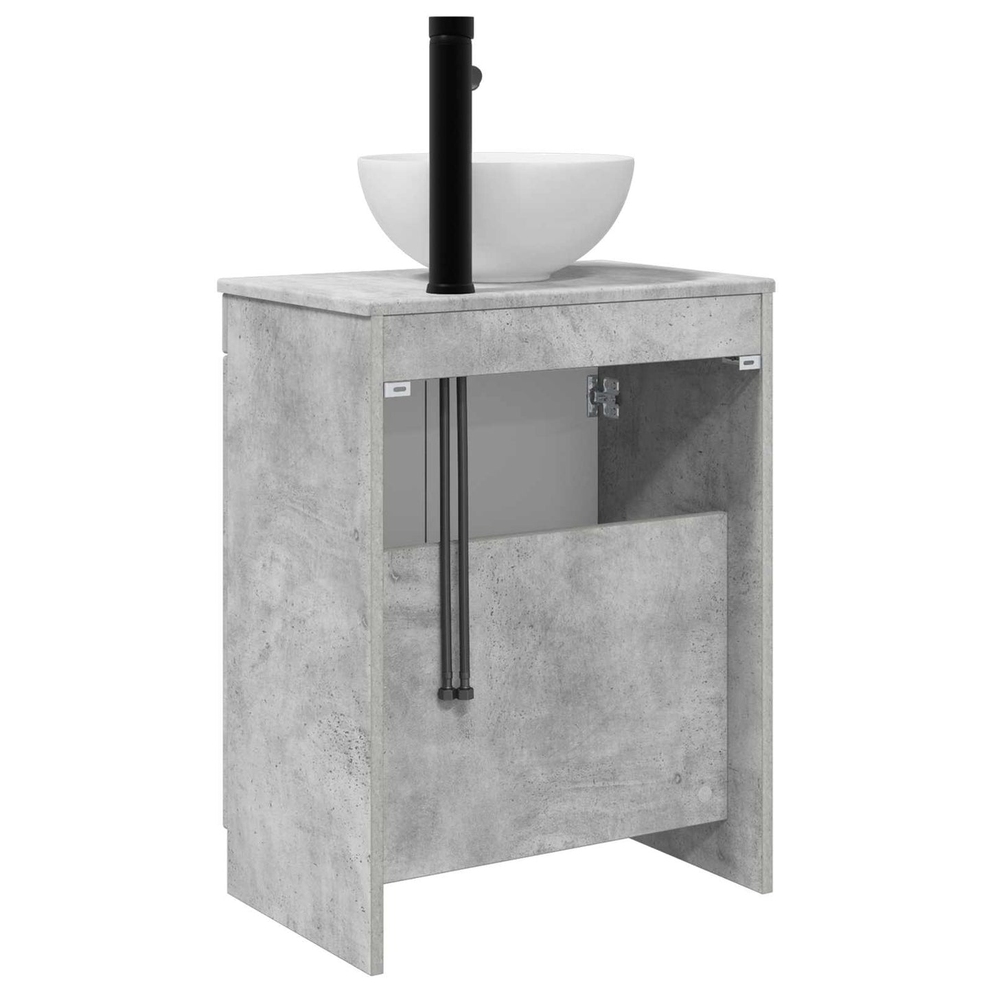 Mobile da bagno con lavabo Grigio Cemento 54 x 35 x 83 cm | homemem39