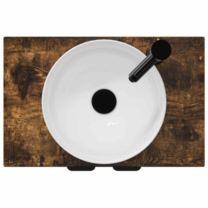 Mobile da bagno con lavabo Rovere Fumo 54 x 35 x 83 cm | homemem39