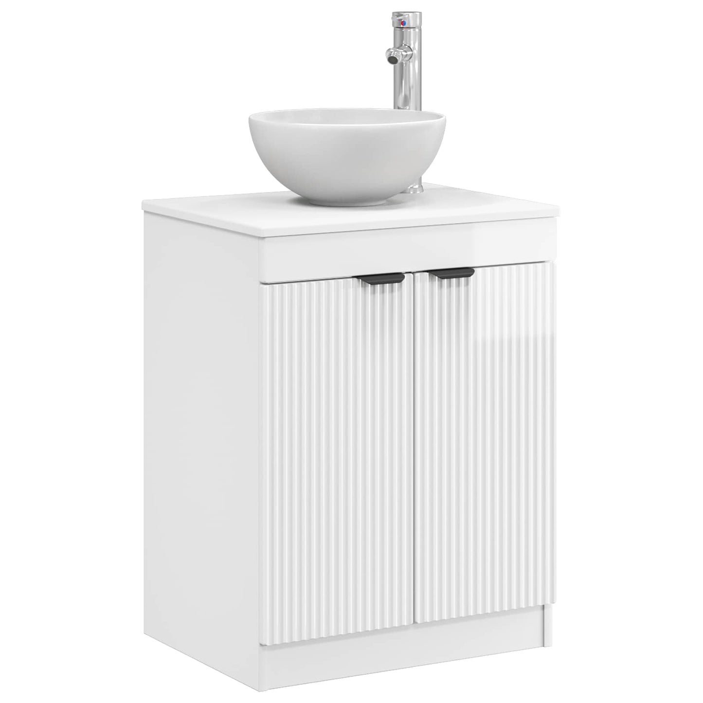 Mobile da Bagno Bianco Lucido 54 x 41 x 70 cm | homemem39