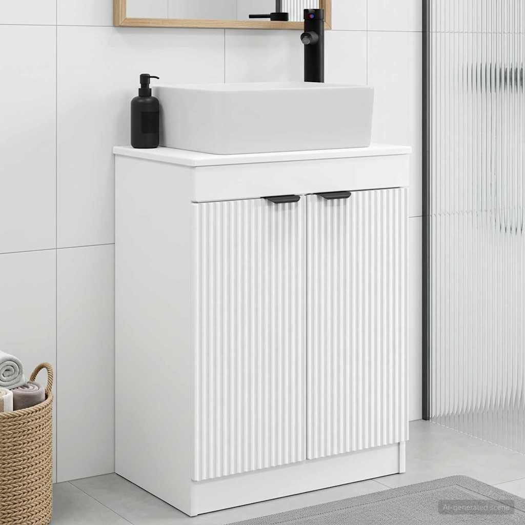 Mobile da bagno con lavabo Bianco 54 x 35 x 83 cm | homemem39