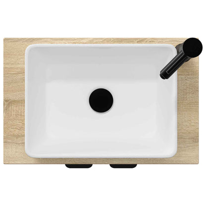 Mobile da bagno con lavabo Rovere Sonoma 54 x 35 x 83 cm | homemem39