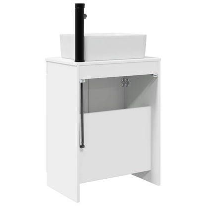 Mobile da bagno con lavabo Bianco Lucido 54 x 35 x 83 cm | homemem39