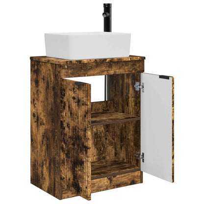 Mobile da bagno con lavabo Rovere Fumo 54 x 35 x 83 cm | homemem39