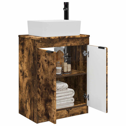 Mobile da bagno con lavabo Rovere Fumo 54 x 35 x 83 cm | homemem39