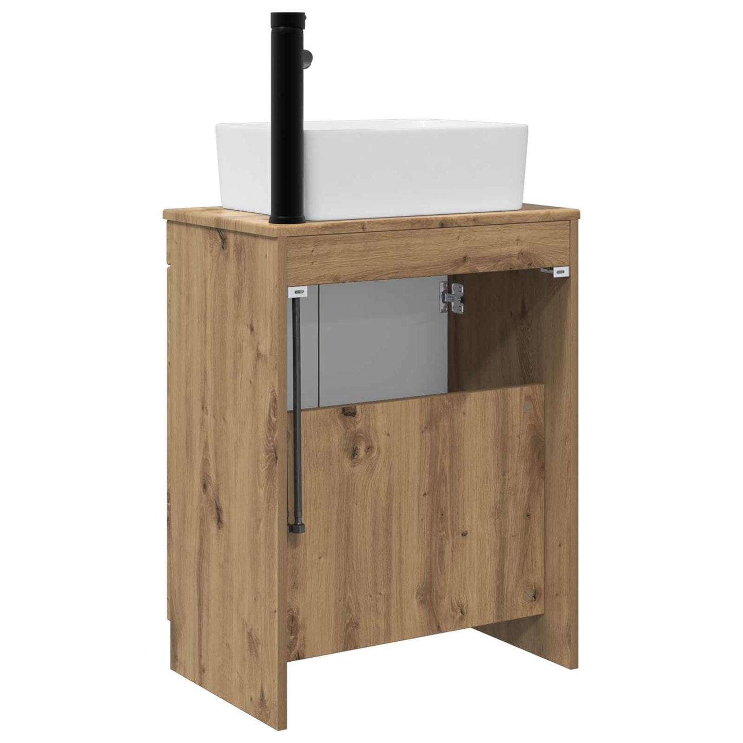 Mobile da bagno con lavabo Rovere Artigianale 54 x 35 x 83 cm