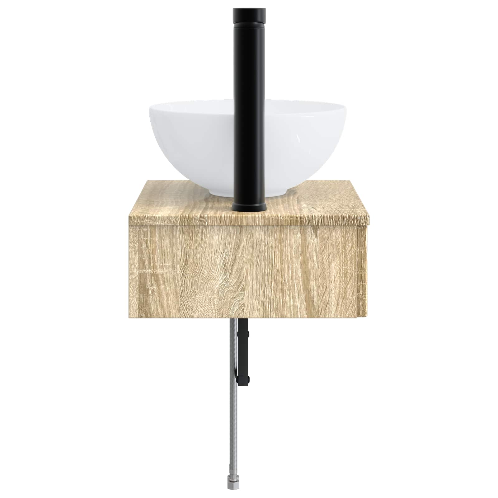 Lavabo da Parete Rovere Sonoma 40 x 35 x 39 cm | homemem39