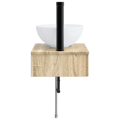 Lavabo da Parete Rovere Sonoma 40 x 35 x 39 cm | homemem39