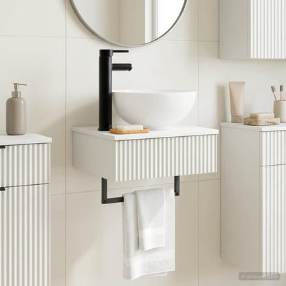 Lavabo da Parete Bianco Lucido 40 x 35 x 39 cm | homemem39
