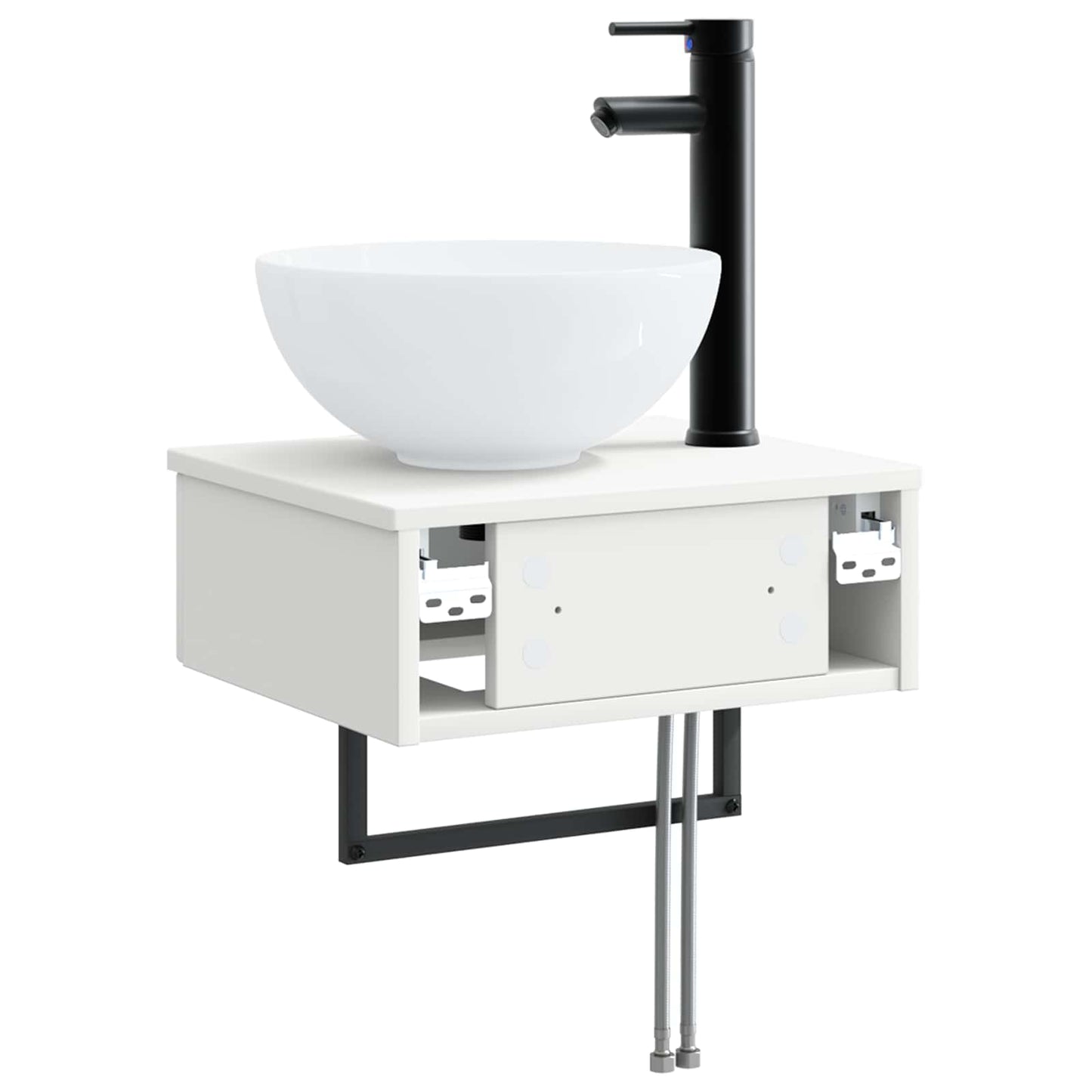 Lavabo da Parete Bianco Lucido 40 x 35 x 39 cm | homemem39