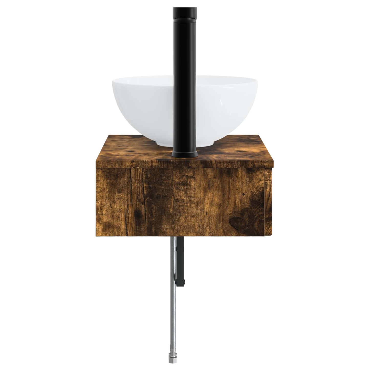 Lavabo da Parete Rovere Fumo 40 x 35 x 39 cm | homemem39