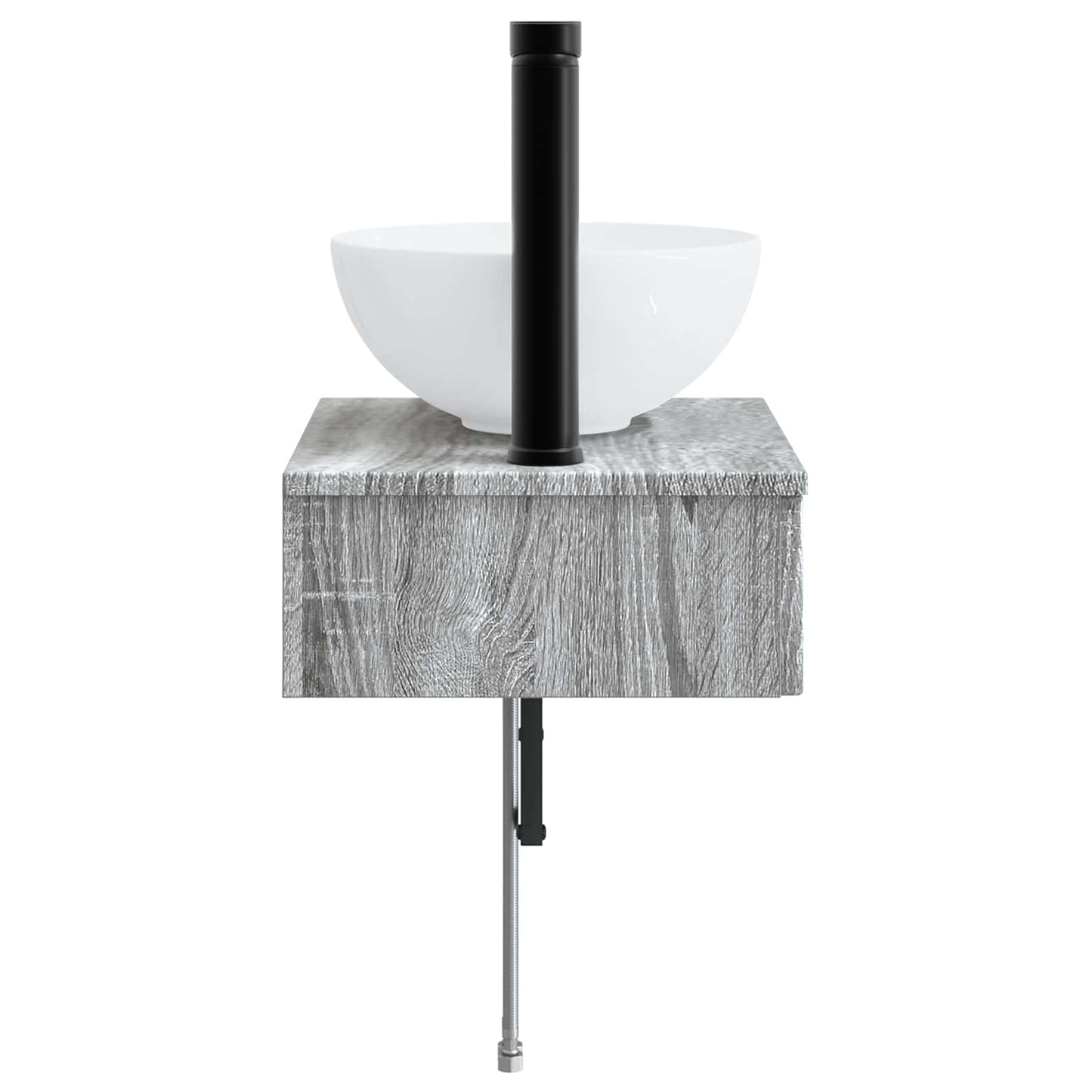 Lavabo da Parete Sonoma grigio 40 x 35 x 39 cm | homemem39