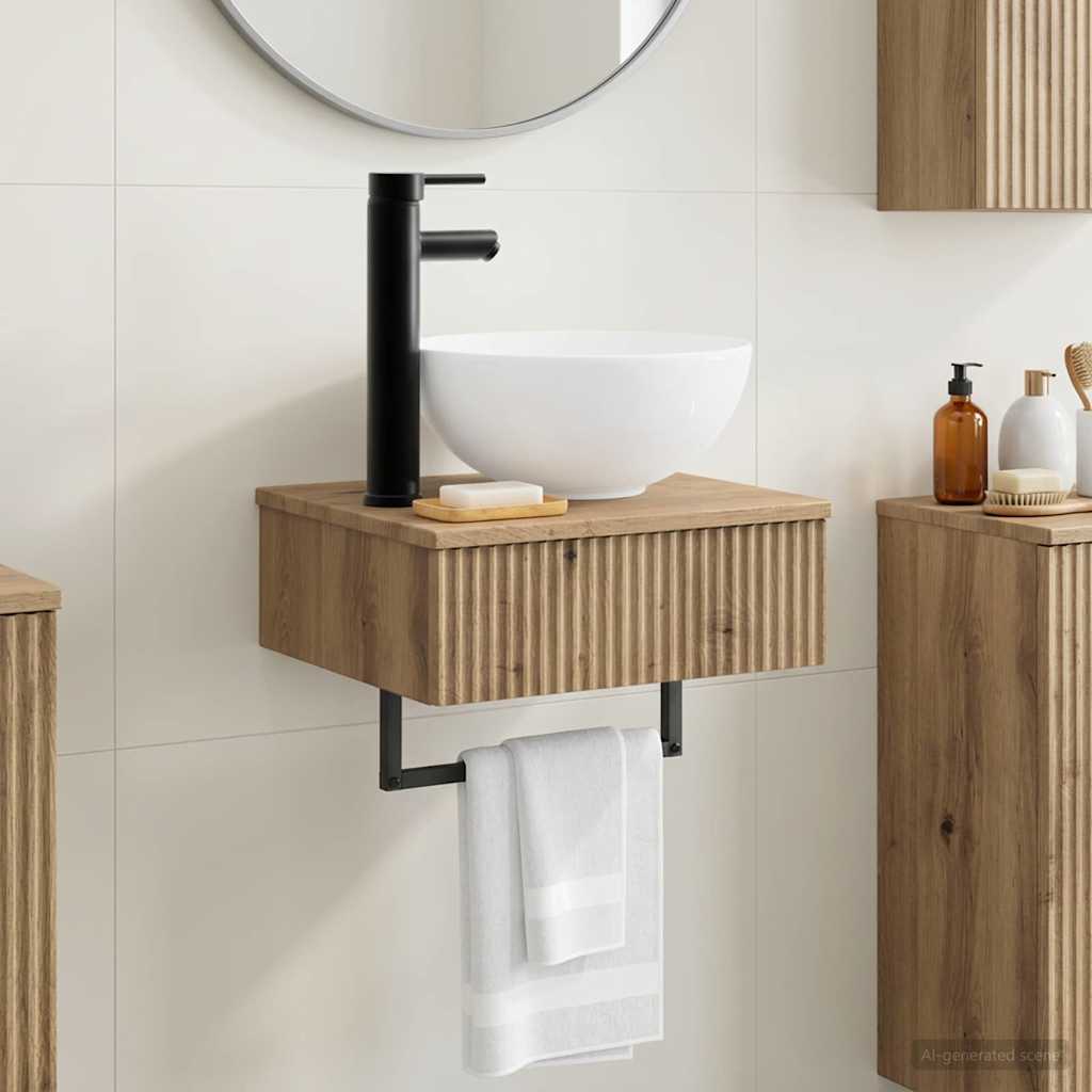 Lavabo da Parete Rovere Artigianale 40 x 35 x 39 cm | homemem39