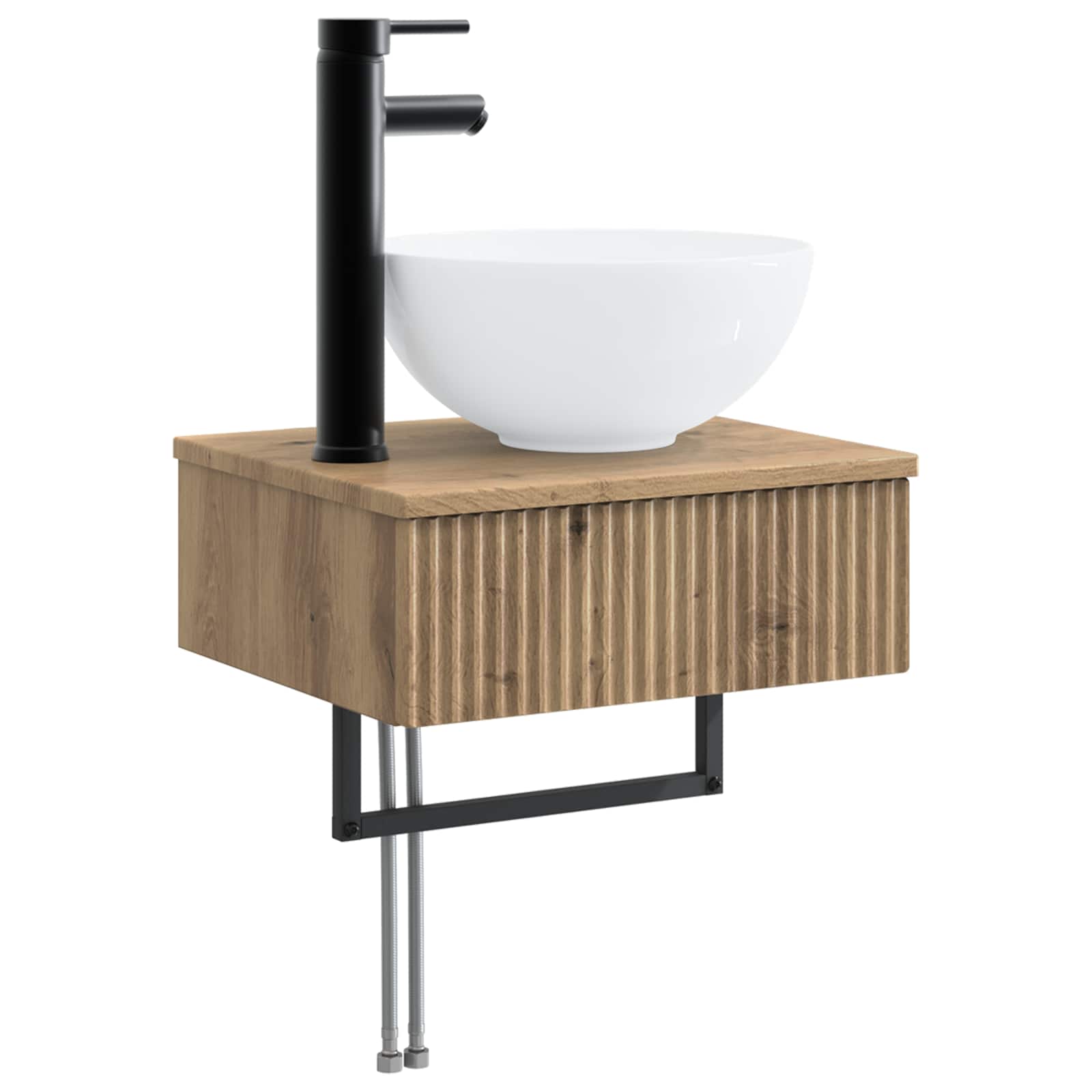 Lavabo da Parete Rovere Artigianale 40 x 35 x 39 cm | homemem39