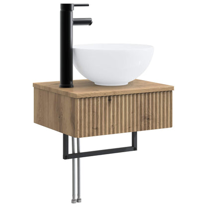 Lavabo da Parete Rovere Artigianale 40 x 35 x 39 cm | homemem39