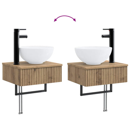 Lavabo da Parete Rovere Artigianale 40 x 35 x 39 cm | homemem39