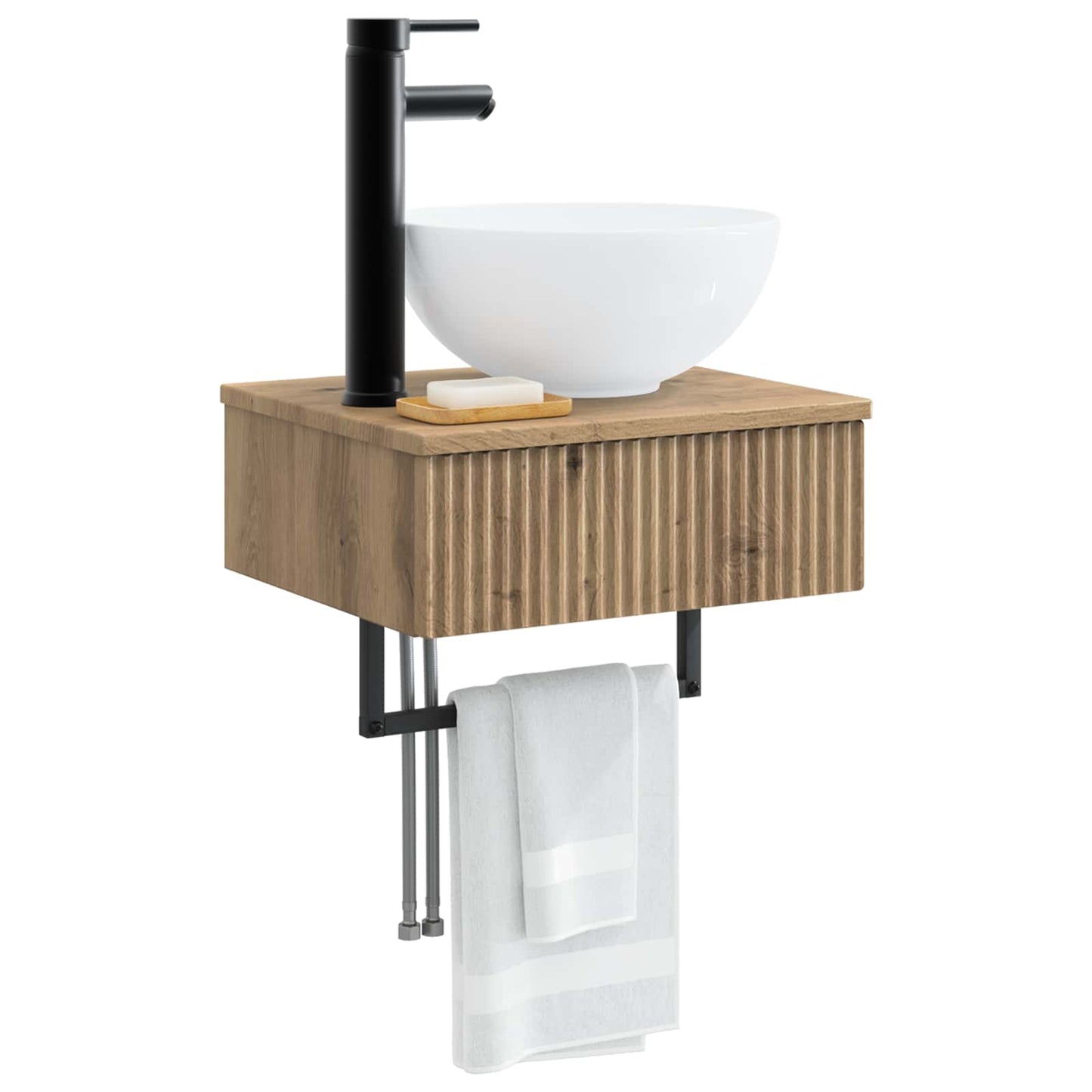 Lavabo da Parete Rovere Artigianale 40 x 35 x 39 cm | homemem39