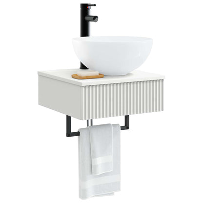 Lavabo da Parete Bianco 40 x 41 x 40,5 cm Legno ingegnerizzato | homemem39