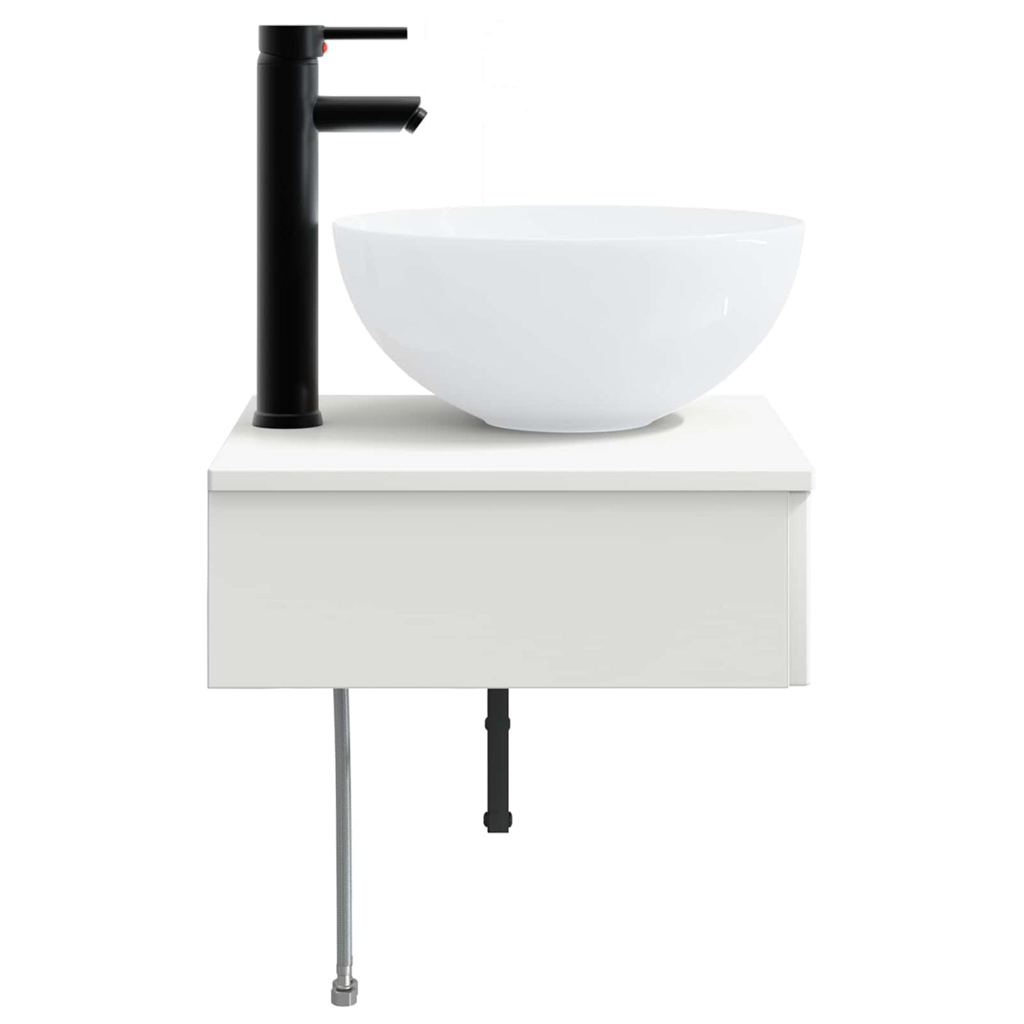 Lavabo da Parete Bianco 40 x 41 x 40,5 cm Legno ingegnerizzato | homemem39