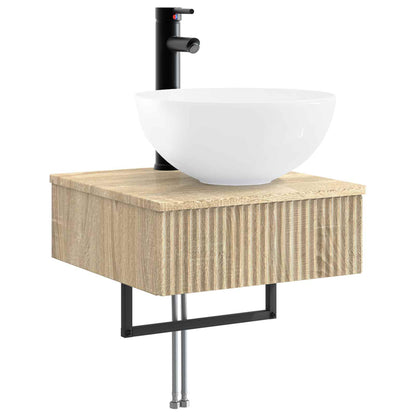 Lavabo da Parete Rovere Sonoma 40 x 41 x 40,5 cm | homemem39