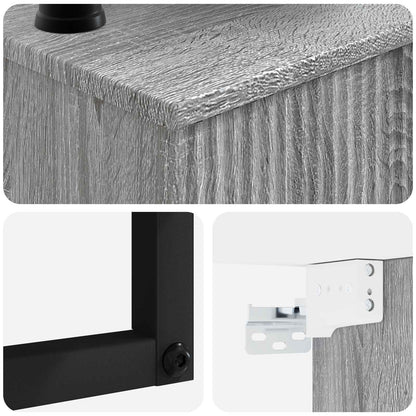 Lavabo da Parete Sonoma grigio 40 x 41 x 40,5 cm | homemem39