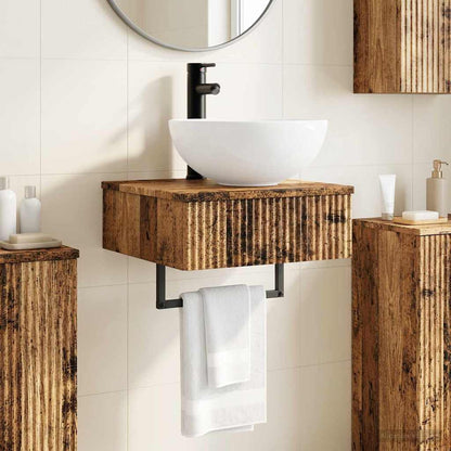 Lavabo da Parete Legno antico 40 x 41 x 40,5 cm | homemem39