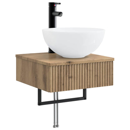 Lavabo da Parete Rovere Artigianale 40 x 41 x 40,5 cm | homemem39