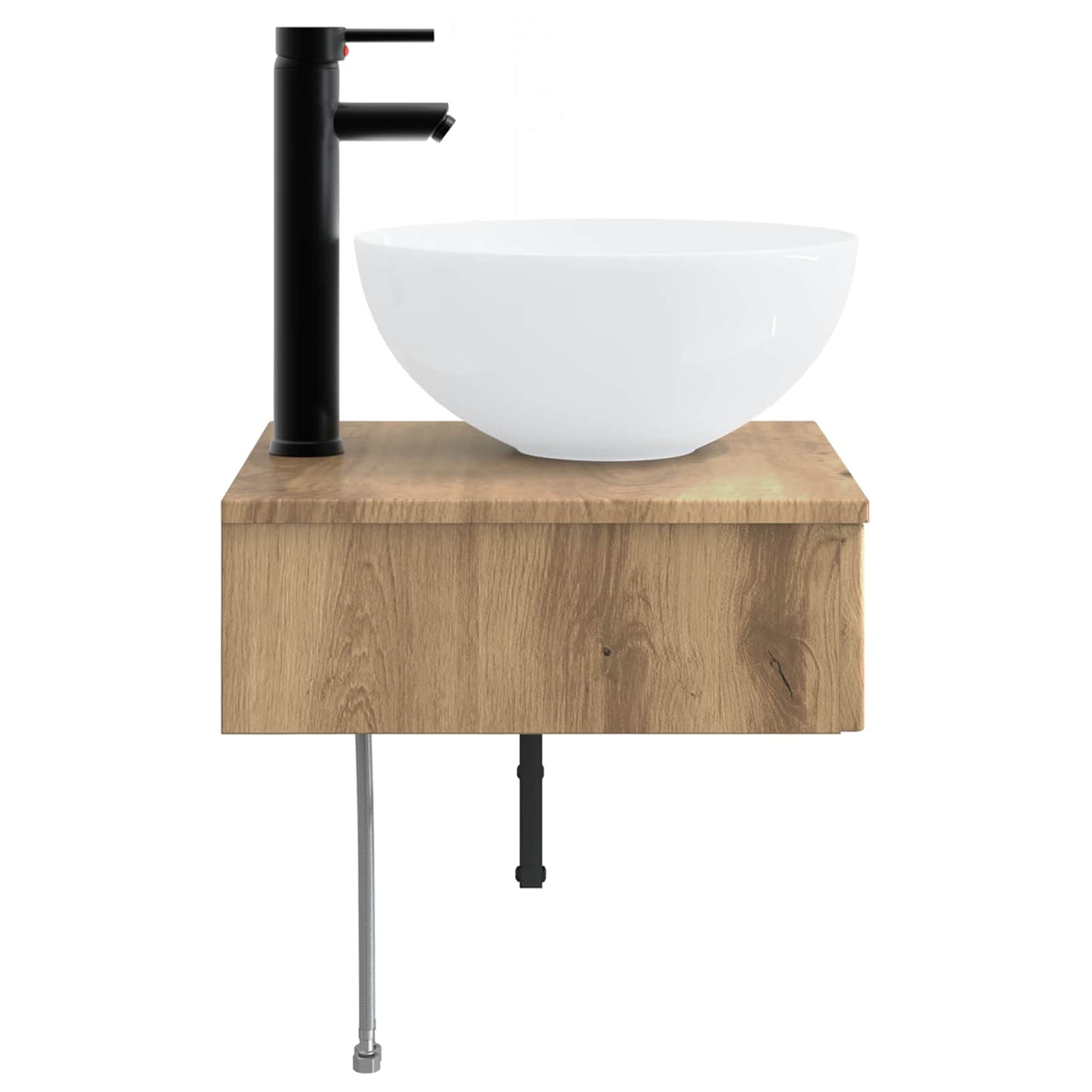 Lavabo da Parete Rovere Artigianale 40 x 41 x 40,5 cm | homemem39