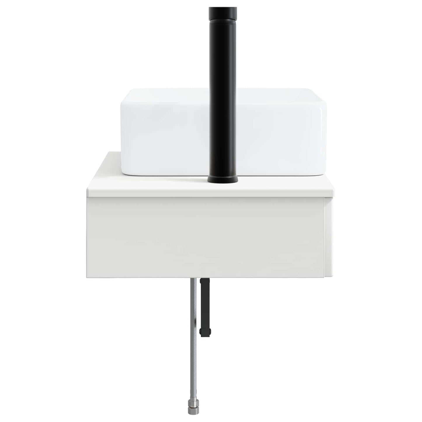 Lavabo da Parete Bianco 50 x 41 x 39 cm Legno ingegnerizzato | homemem39