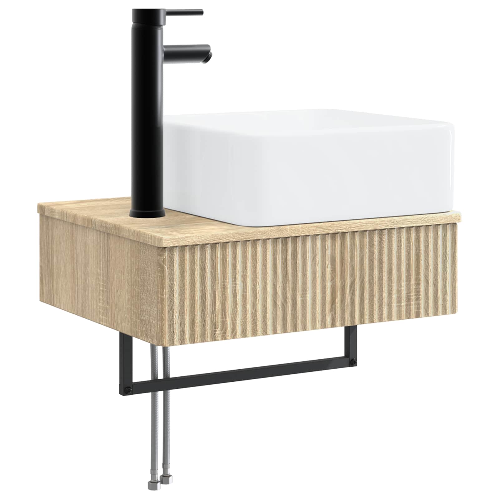 Lavabo da Parete Rovere Sonoma 50 x 41 x 39 cm | homemem39