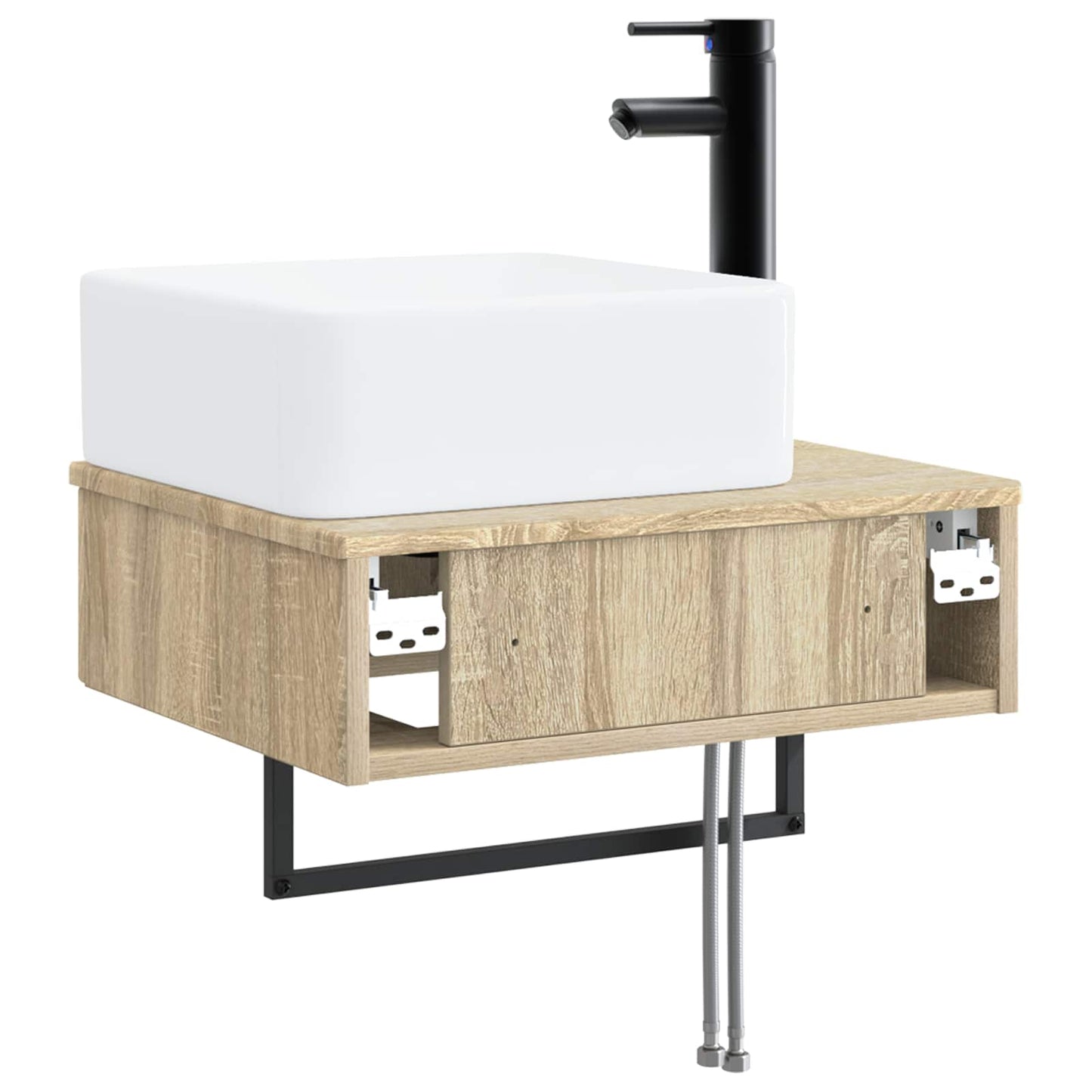 Lavabo da Parete Rovere Sonoma 50 x 41 x 39 cm | homemem39