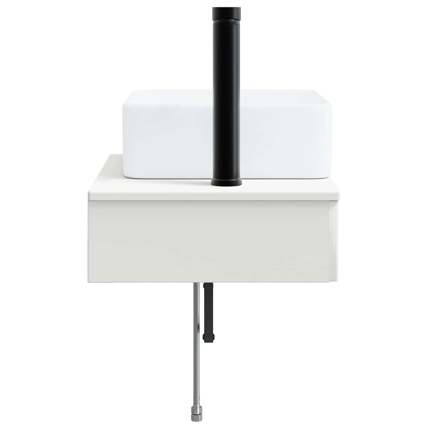 Lavabo da Parete Bianco Lucido 50 x 41 x 39 cm | homemem39