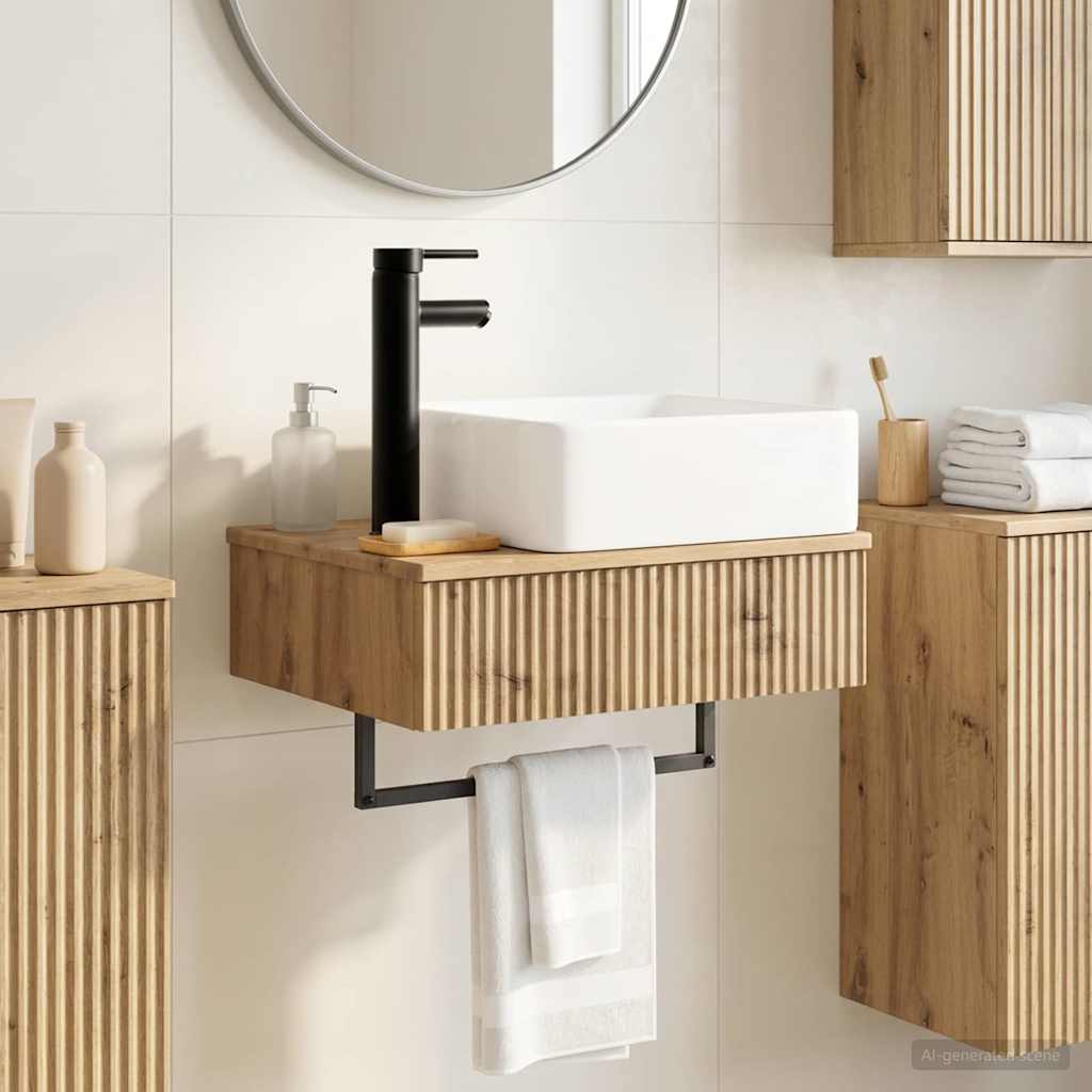 Lavabo da Parete Rovere Artigianale 50 x 41 x 39 cm | homemem39