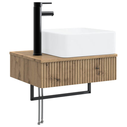 Lavabo da Parete Rovere Artigianale 50 x 41 x 39 cm | homemem39