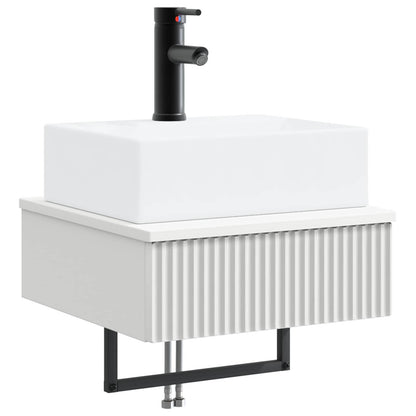 Lavabo da Parete Bianco 40 x 41 x 39 cm Legno ingegnerizzato | homemem39