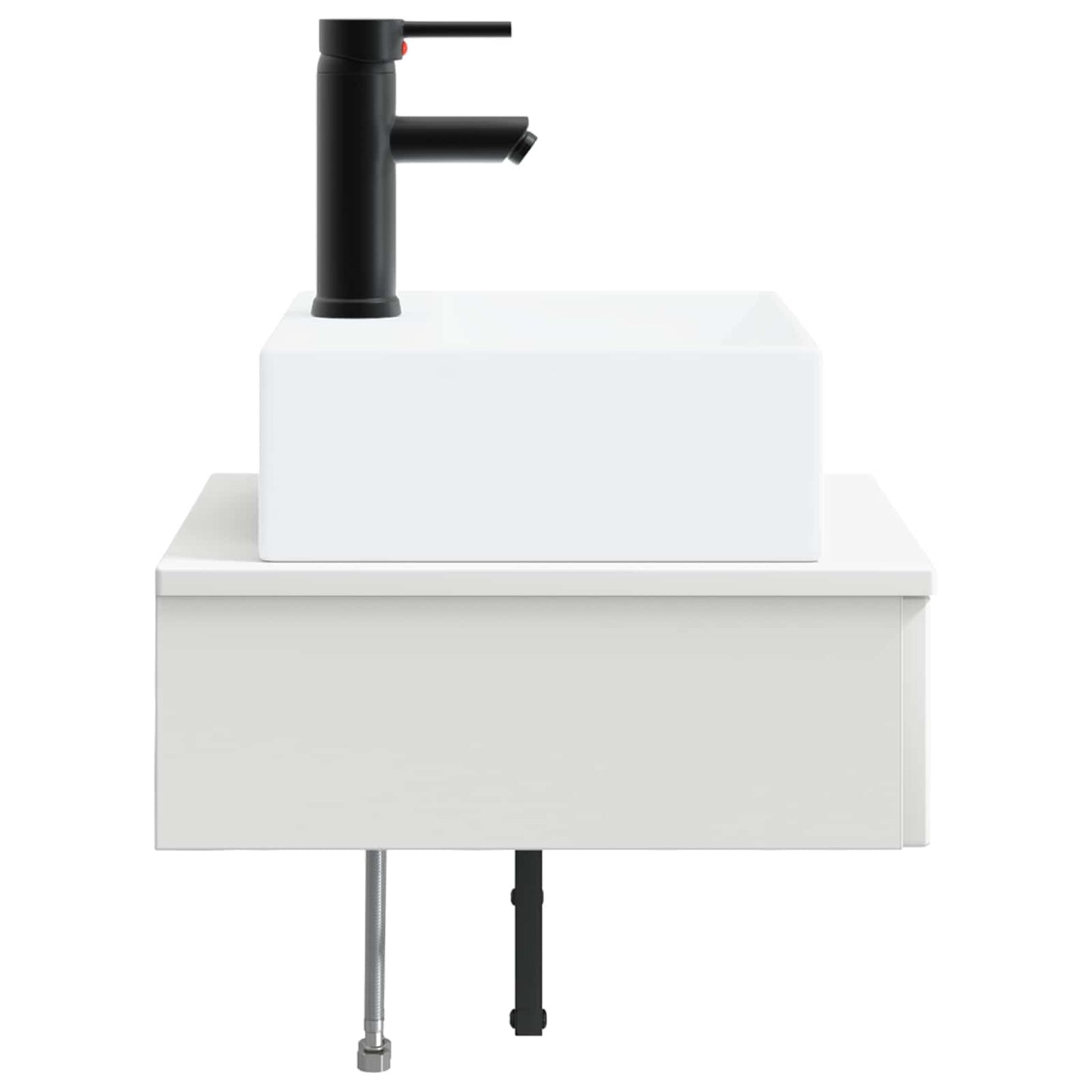 Lavabo da Parete Bianco 40 x 41 x 39 cm Legno ingegnerizzato | homemem39
