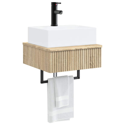 Lavabo da Parete Rovere Sonoma 40 x 41 x 39 cm | homemem39