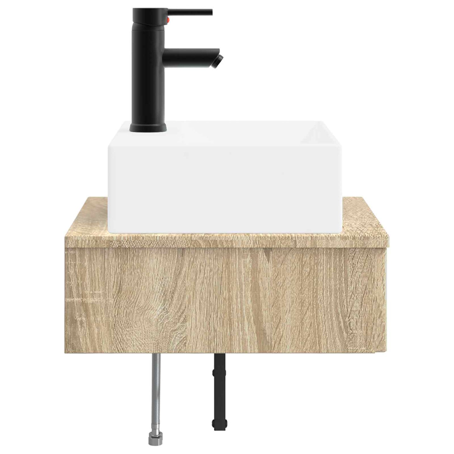 Lavabo da Parete Rovere Sonoma 40 x 41 x 39 cm