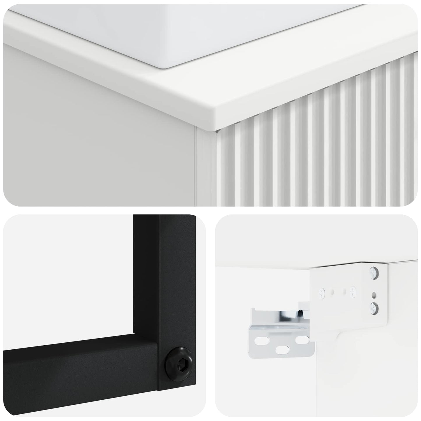 Lavabo da Parete Bianco Lucido 40 x 41 x 39 cm | homemem39