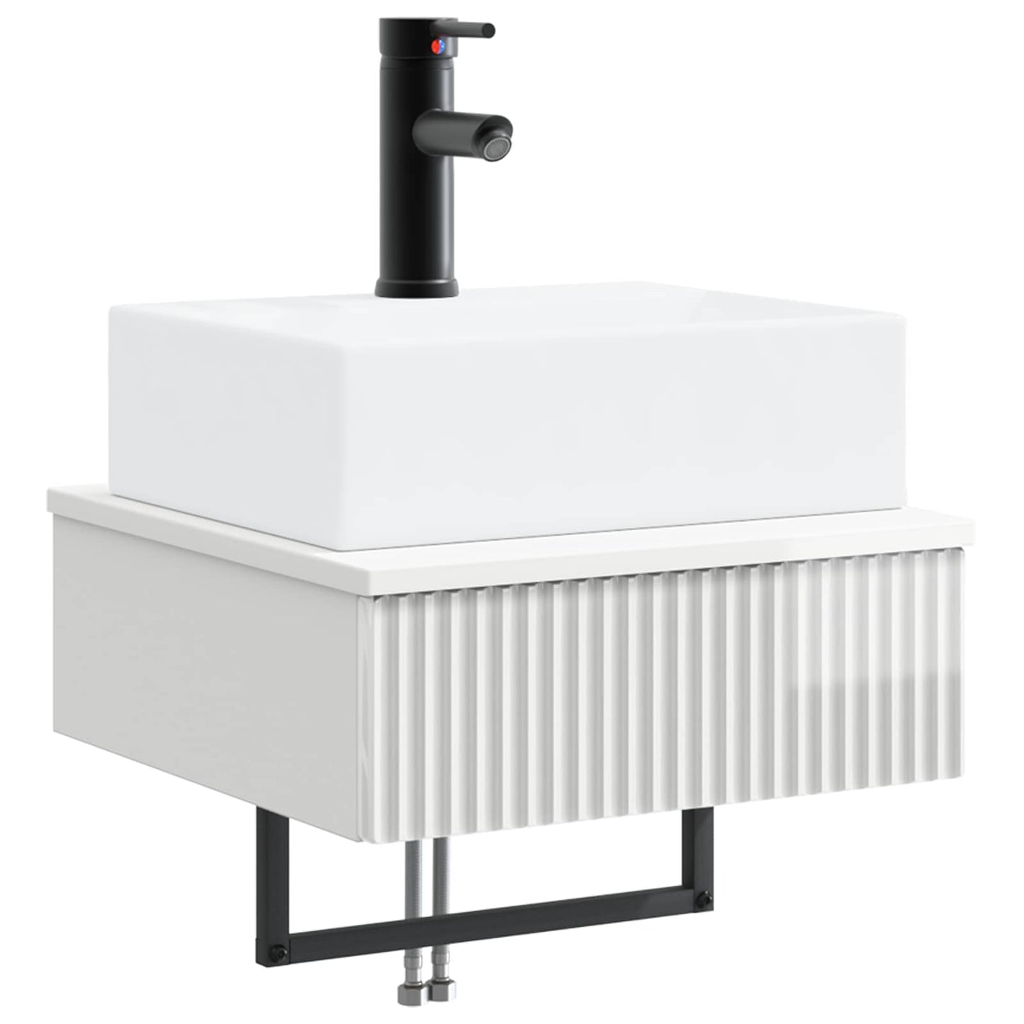 Lavabo da Parete Bianco Lucido 40 x 41 x 39 cm | homemem39