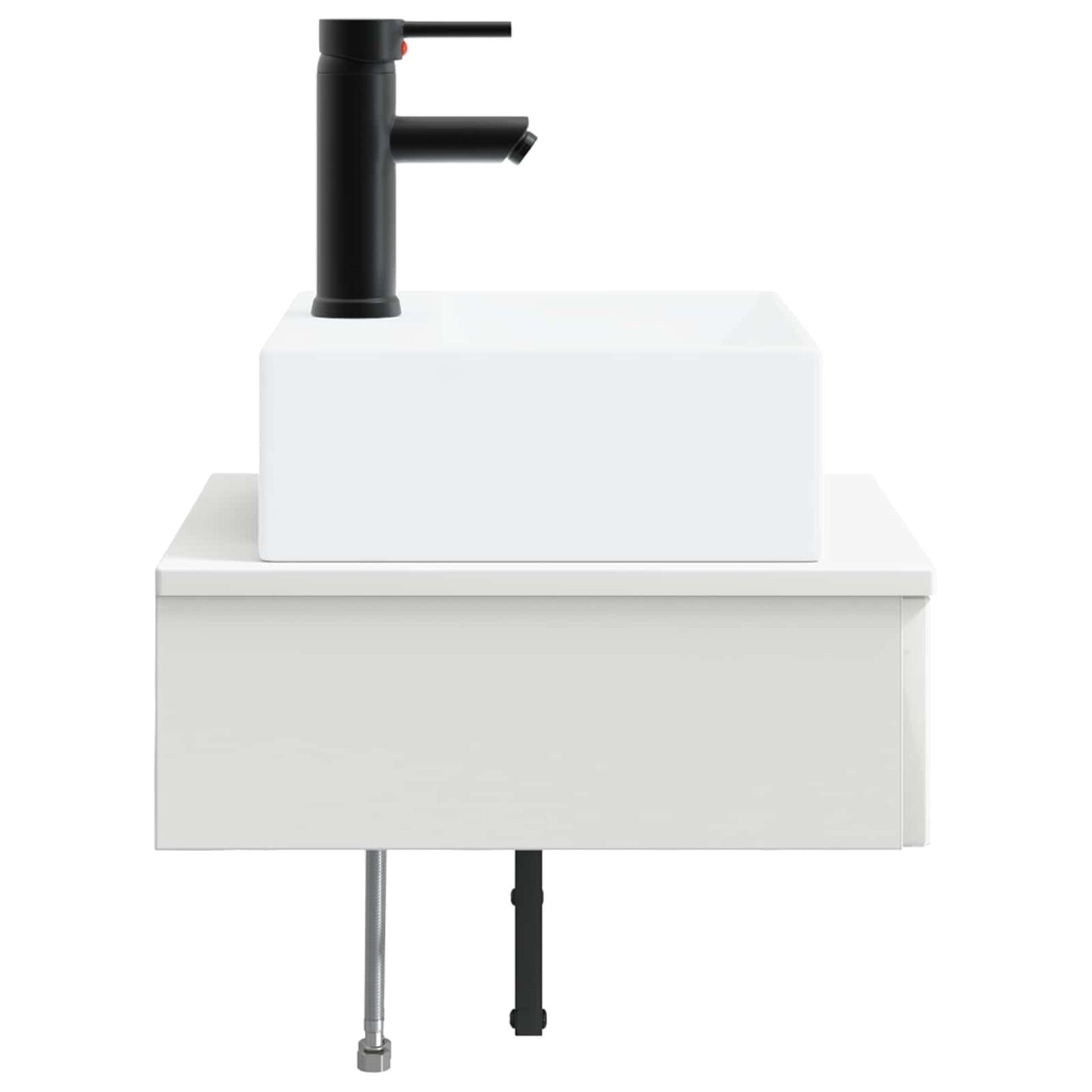 Lavabo da Parete Bianco Lucido 40 x 41 x 39 cm | homemem39