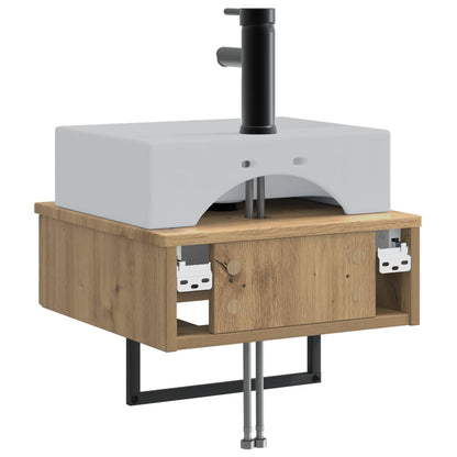 Lavabo da Parete Rovere Artigianale 40 x 41 x 39 cm | homemem39